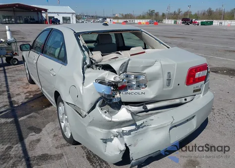 2007 Lincoln Mkz from USA, damaged, VIN 3LNHM26T27R669316